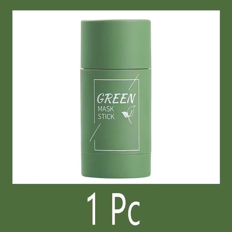 Masque solide au thé vert et à l'aubergine