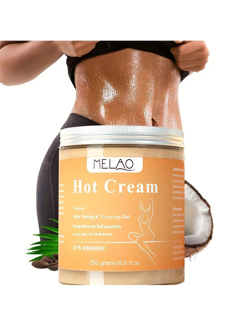 Gel de massage chaud MELAO - Lotion 87 % biologique