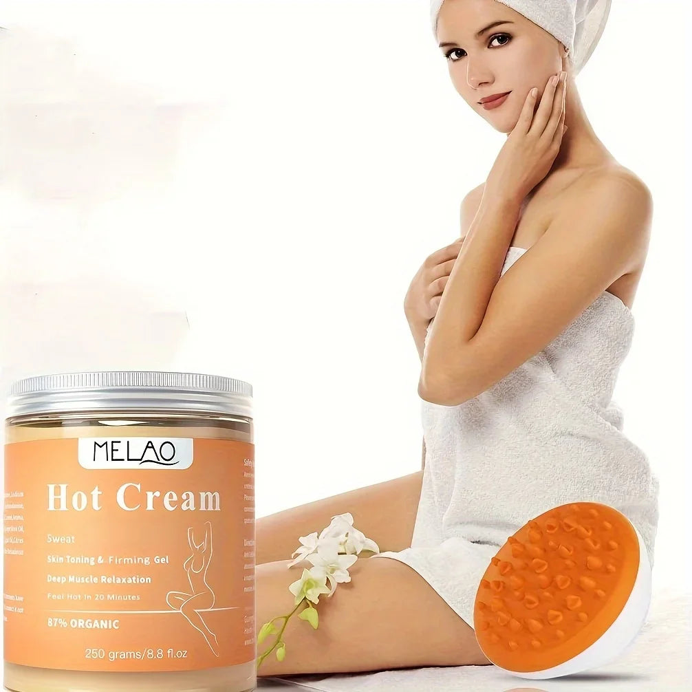 Gel de massage chaud MELAO - Lotion 87 % biologique