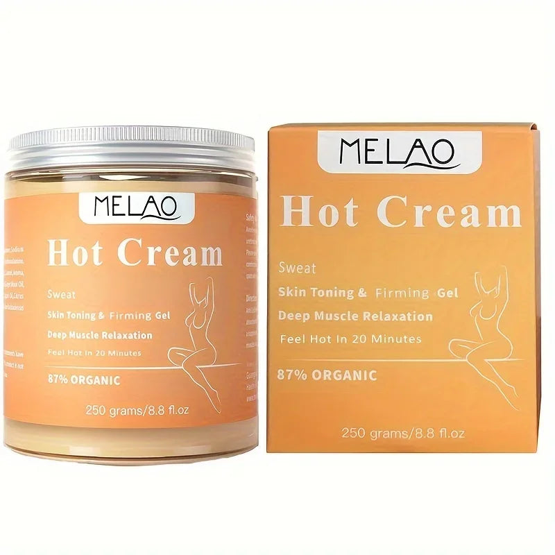 Gel de massage chaud MELAO - Lotion 87 % biologique