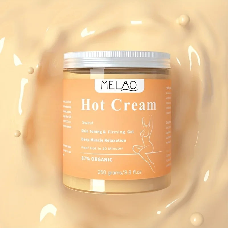 Gel de massage chaud MELAO - Lotion 87 % biologique